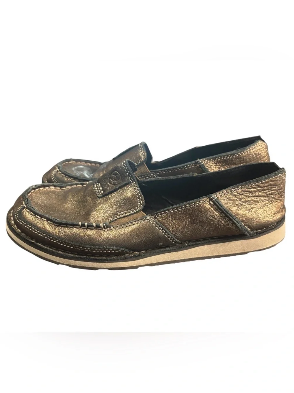 Ariat Cruisers Metallic Bronze Sz 9